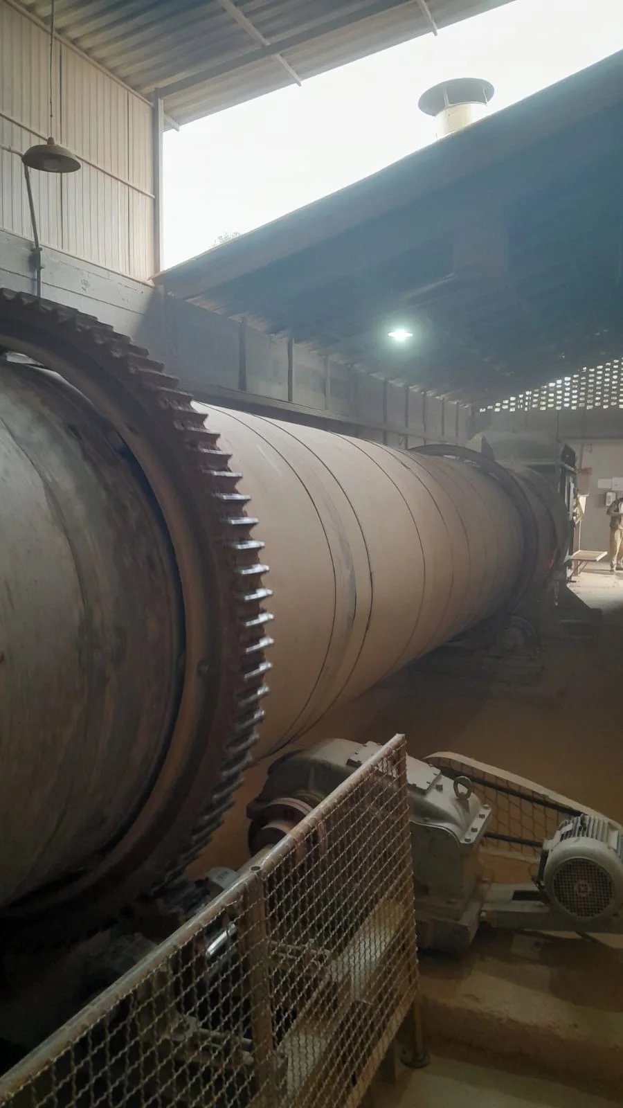 Secador industrial usado 12,20 m x 1,50 m